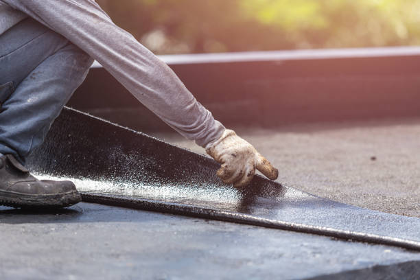 Professional Exterior Waterproofing technician working in Chester, IL